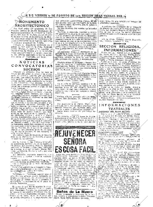 ABC MADRID 17-08-1923 página 19