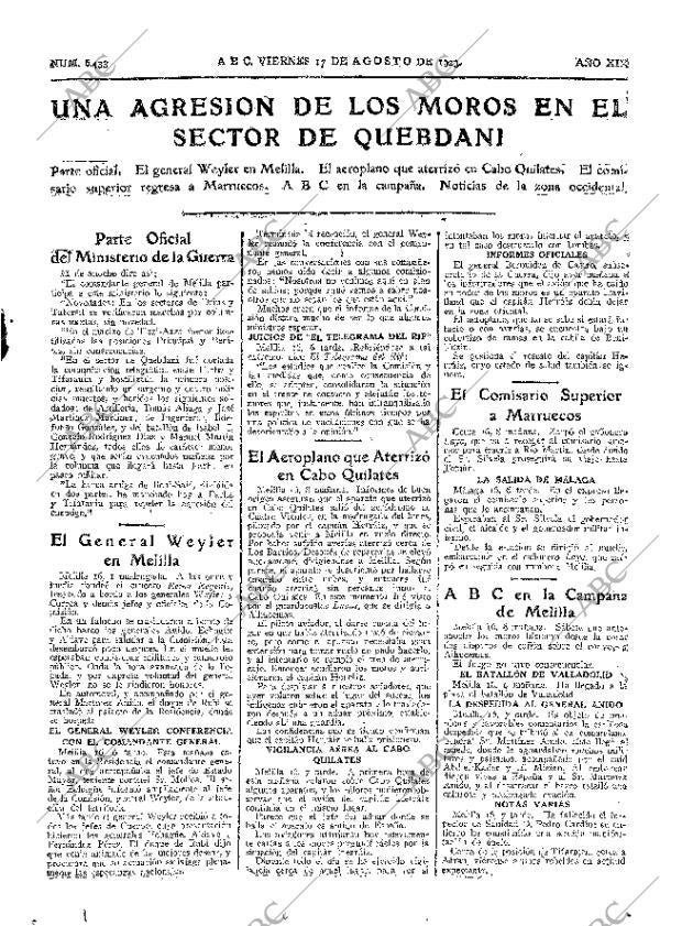 ABC MADRID 17-08-1923 página 7