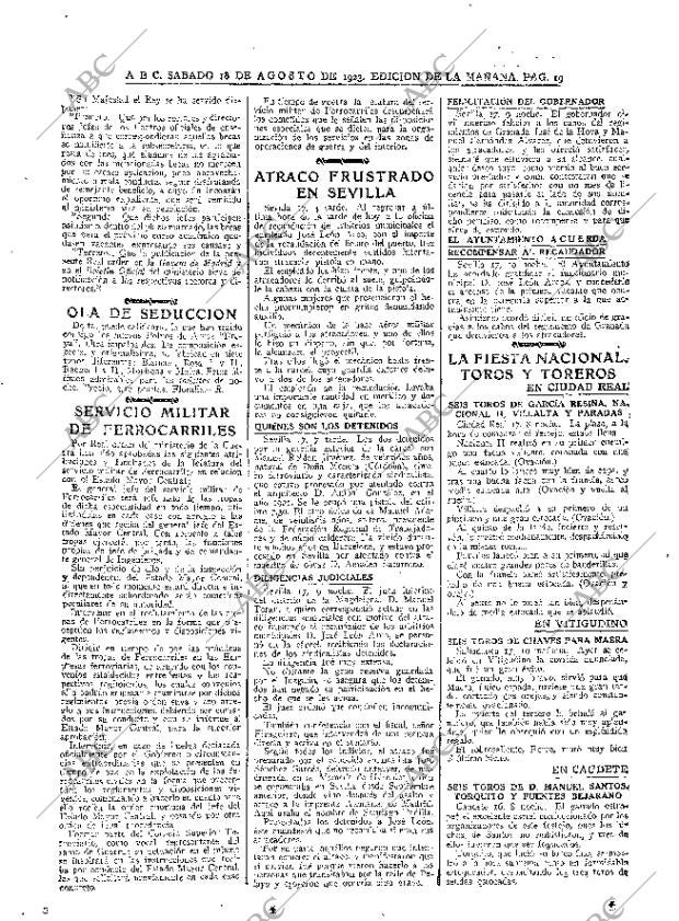 ABC MADRID 18-08-1923 página 19