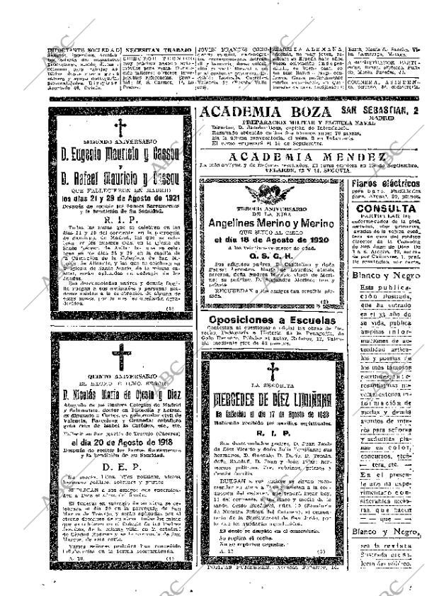 ABC MADRID 18-08-1923 página 24