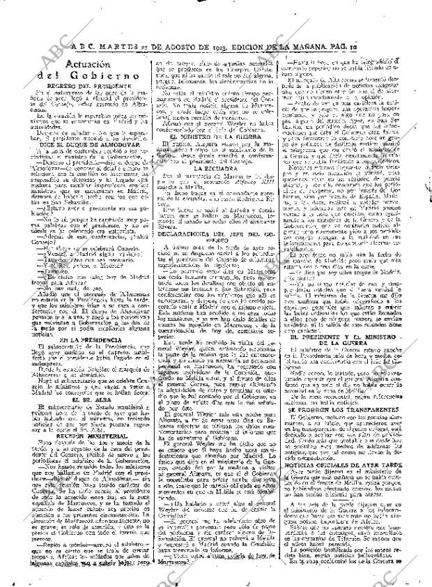 ABC MADRID 21-08-1923 página 10