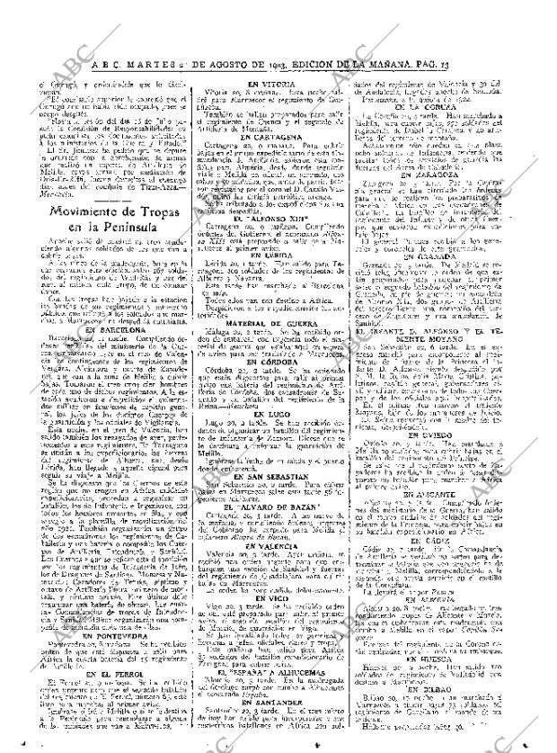 ABC MADRID 21-08-1923 página 13