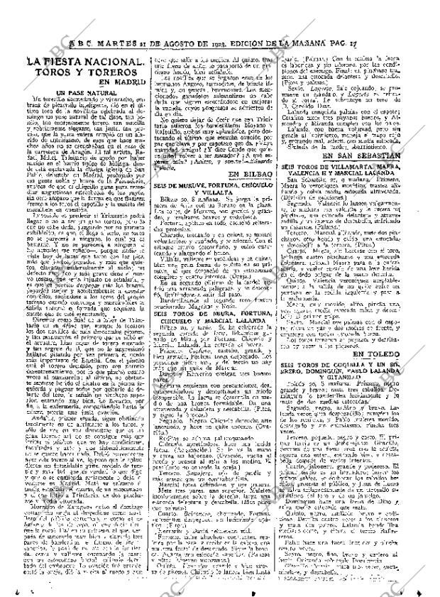 ABC MADRID 21-08-1923 página 17
