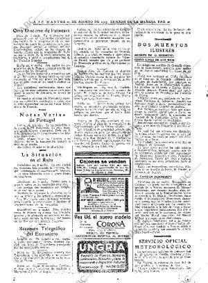 ABC MADRID 21-08-1923 página 20