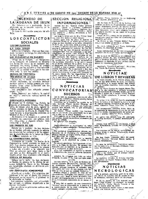 ABC MADRID 23-08-1923 página 21