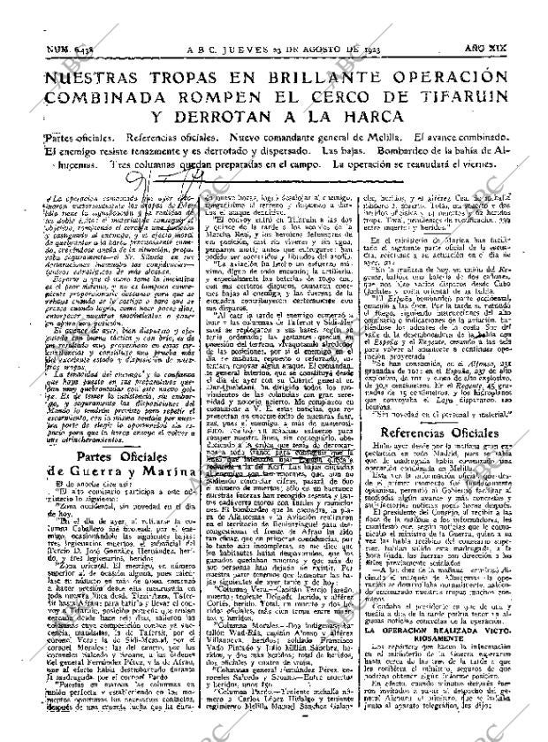 ABC MADRID 23-08-1923 página 7