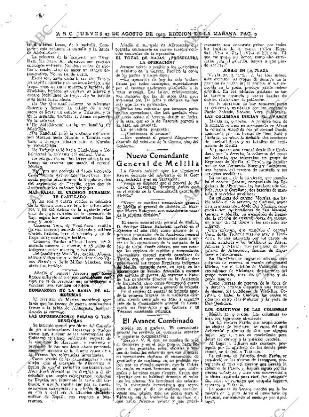 ABC MADRID 23-08-1923 página 9