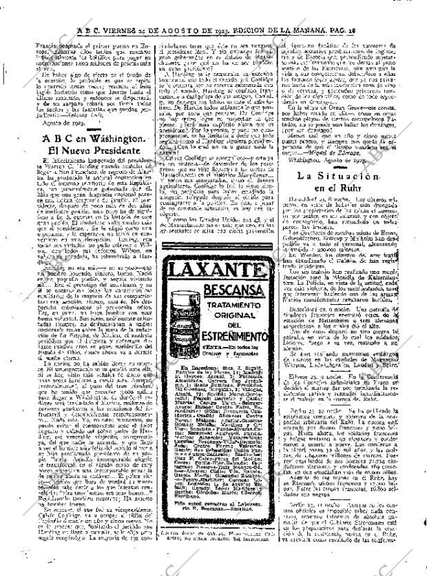 ABC MADRID 24-08-1923 página 18