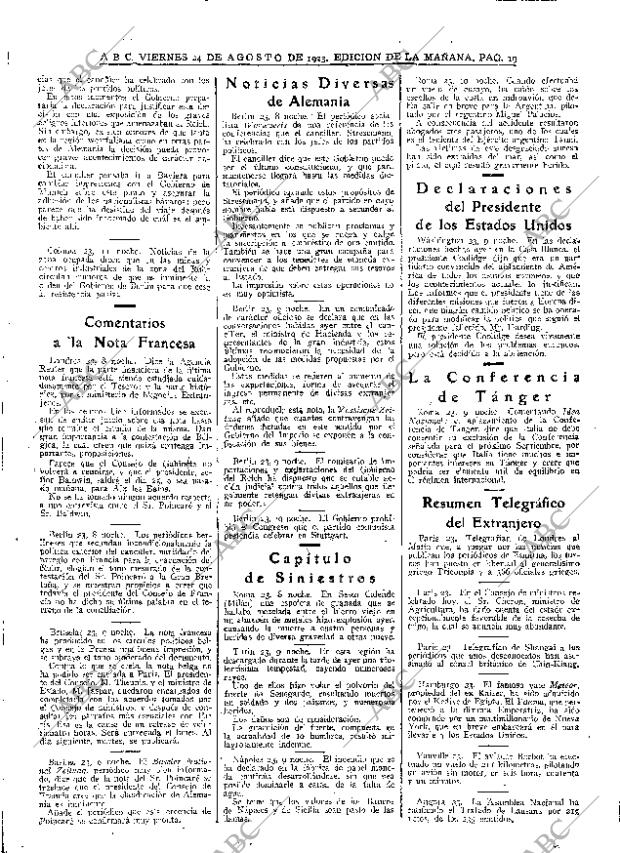 ABC MADRID 24-08-1923 página 19