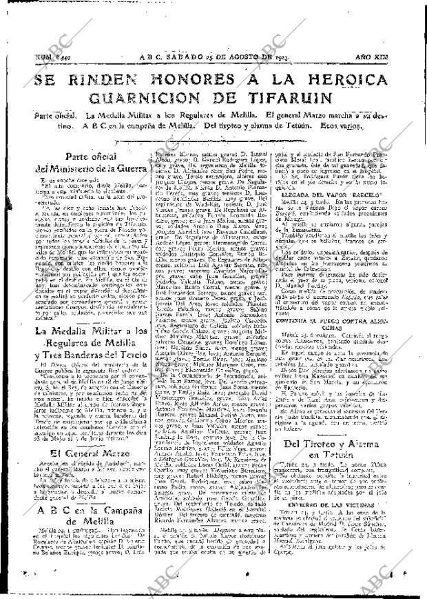 ABC MADRID 25-08-1923 página 15