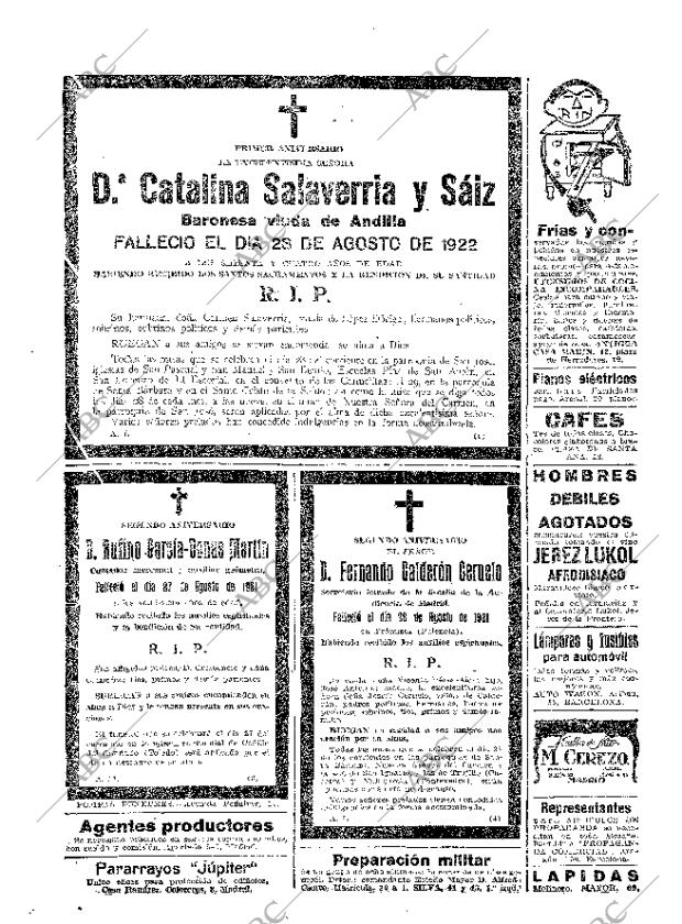 ABC MADRID 27-08-1923 página 28