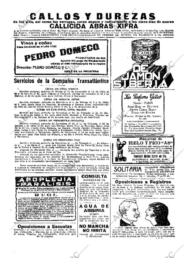 ABC MADRID 27-08-1923 página 31