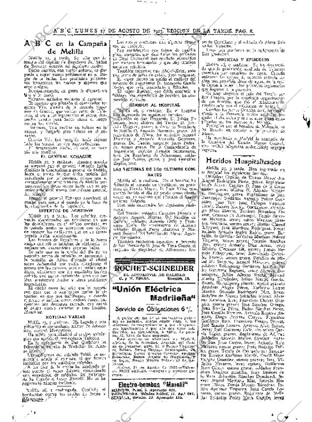 ABC MADRID 27-08-1923 página 8