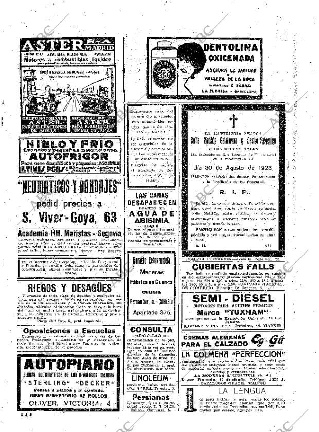 ABC MADRID 31-08-1923 página 23