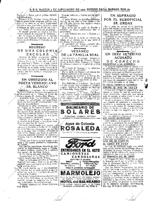 ABC MADRID 04-09-1923 página 10