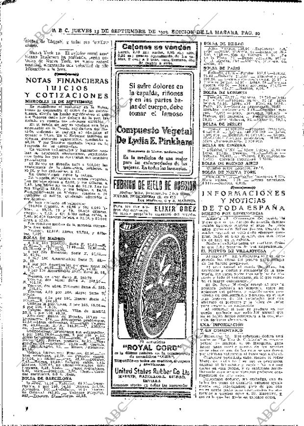 ABC MADRID 13-09-1923 página 20