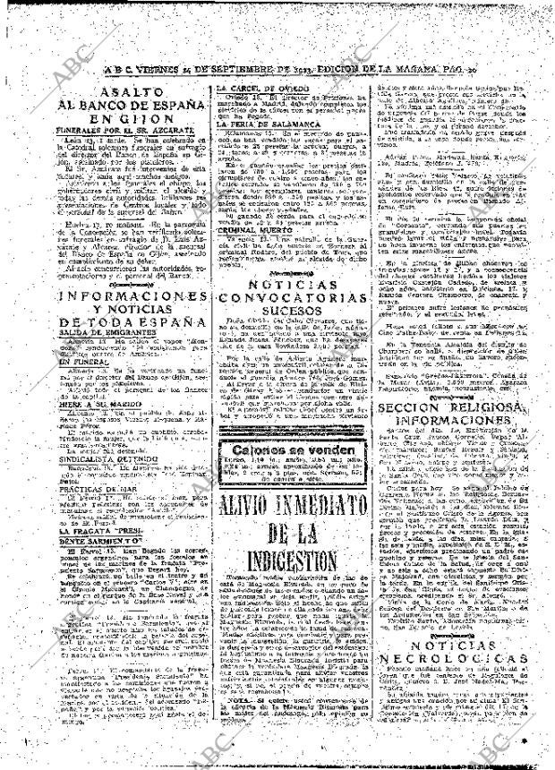 ABC MADRID 14-09-1923 página 20
