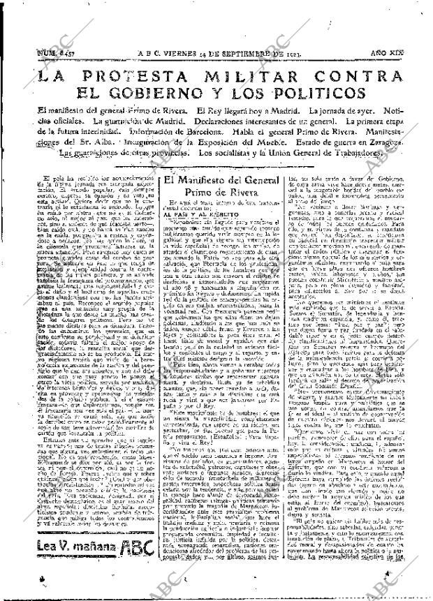 ABC MADRID 14-09-1923 página 7