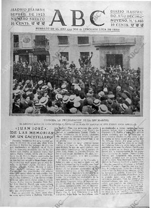 ABC MADRID 18-09-1923 página 3