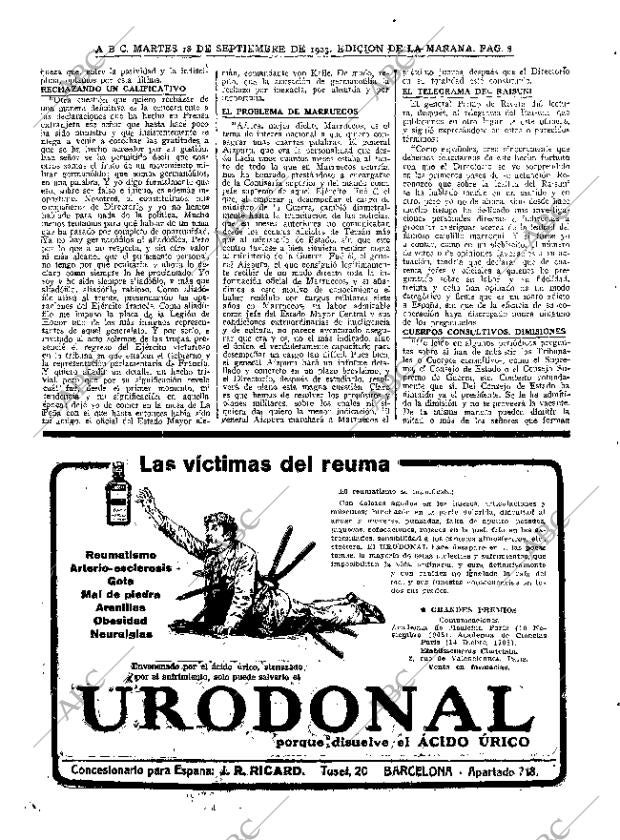 ABC MADRID 18-09-1923 página 8