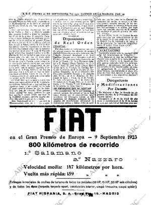 ABC MADRID 20-09-1923 página 10