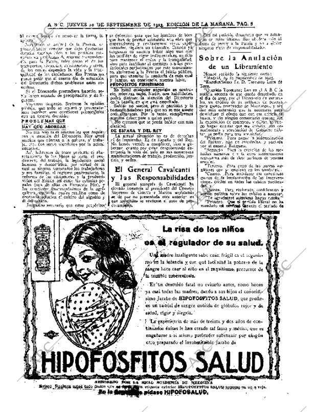 ABC MADRID 20-09-1923 página 8