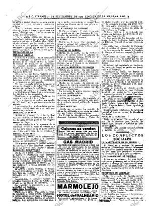 ABC MADRID 21-09-1923 página 14