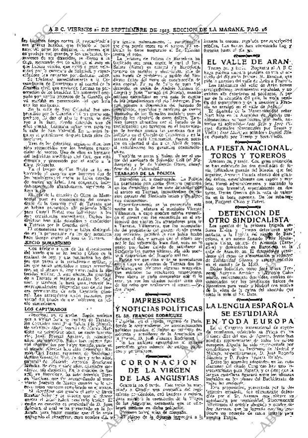 ABC MADRID 21-09-1923 página 16
