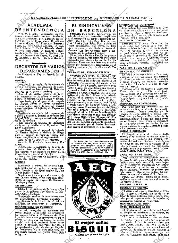 ABC MADRID 26-09-1923 página 12