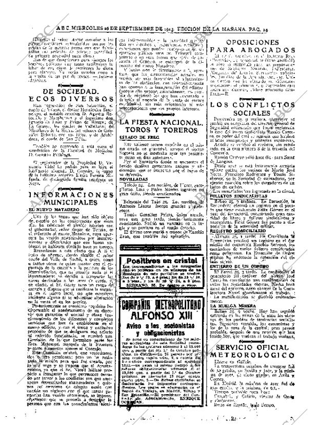 ABC MADRID 26-09-1923 página 14