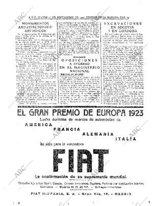 ABC MADRID 27-09-1923 página 14