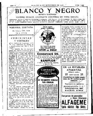 BLANCO Y NEGRO MADRID 30-09-1923 página 3