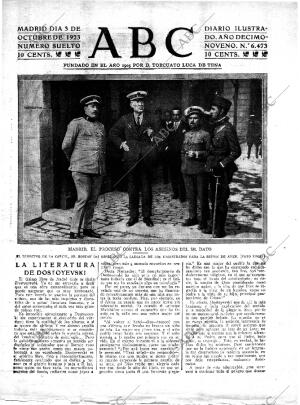 ABC MADRID 03-10-1923 página 1