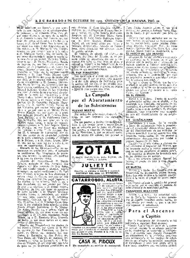 ABC MADRID 06-10-1923 página 10