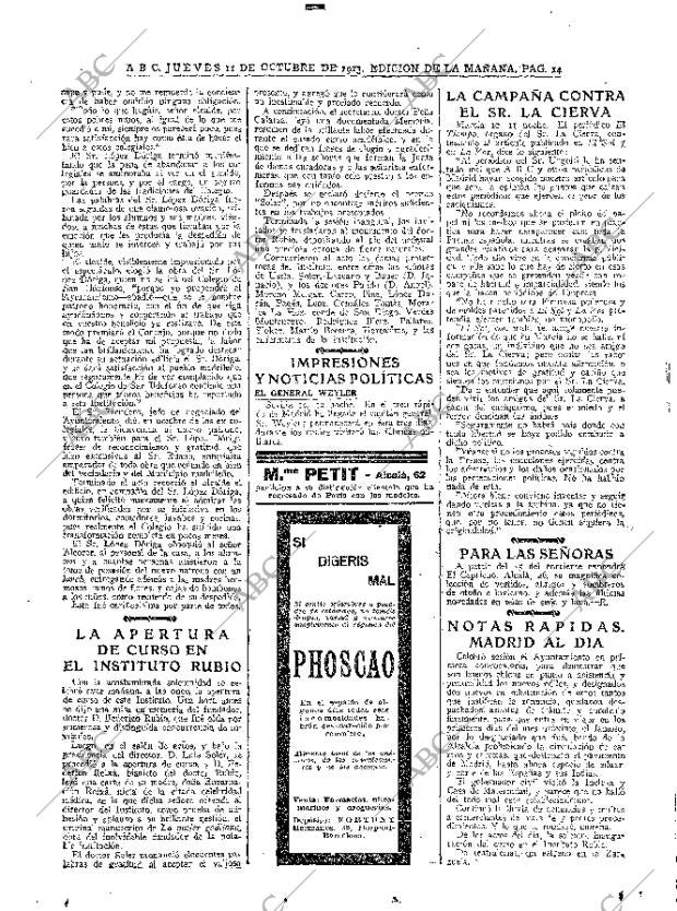 ABC MADRID 11-10-1923 página 14