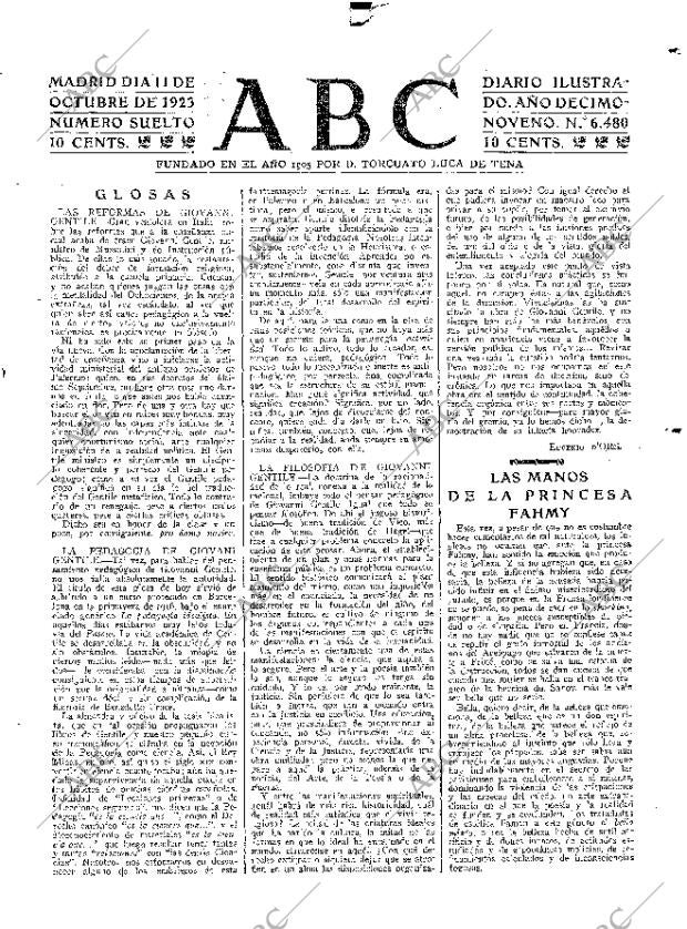 ABC MADRID 11-10-1923 página 3