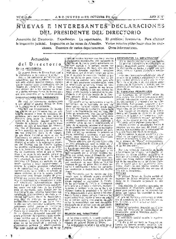 ABC MADRID 11-10-1923 página 7