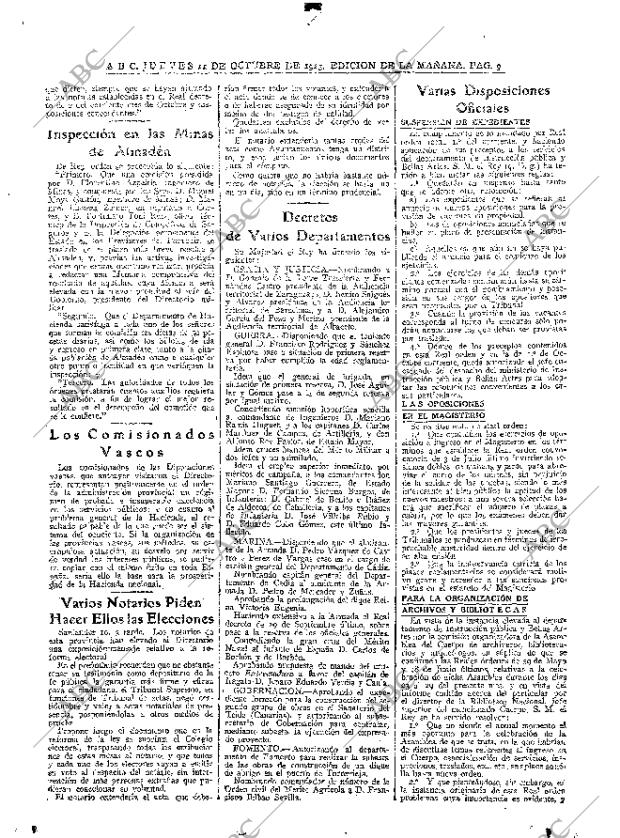 ABC MADRID 11-10-1923 página 9