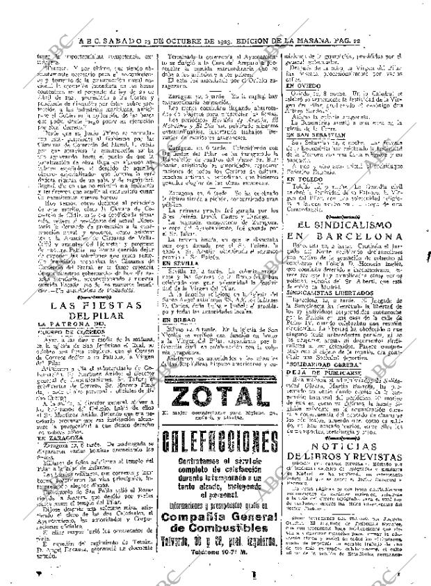ABC MADRID 13-10-1923 página 22