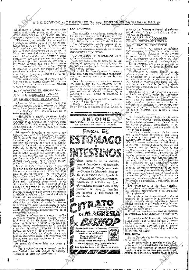 ABC MADRID 14-10-1923 página 17