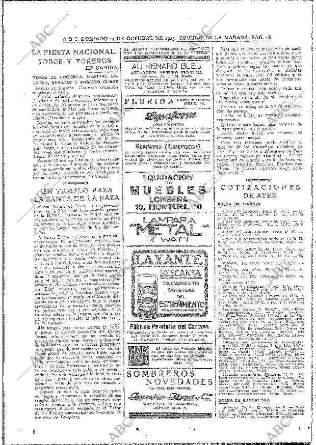 ABC MADRID 14-10-1923 página 28