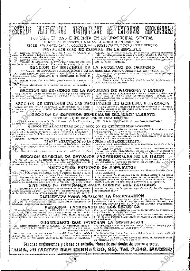 ABC MADRID 14-10-1923 página 37