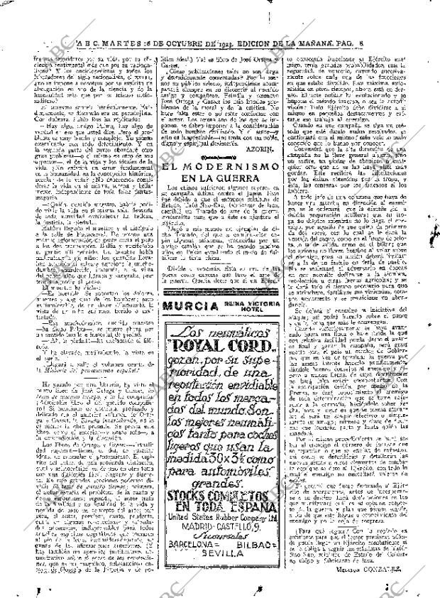 ABC MADRID 16-10-1923 página 8