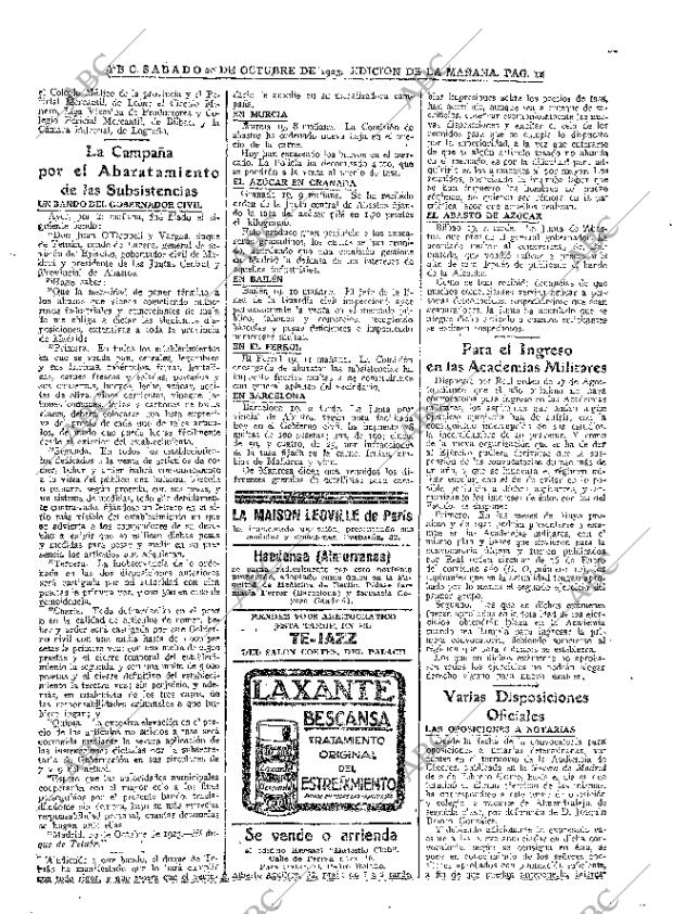 ABC MADRID 20-10-1923 página 11