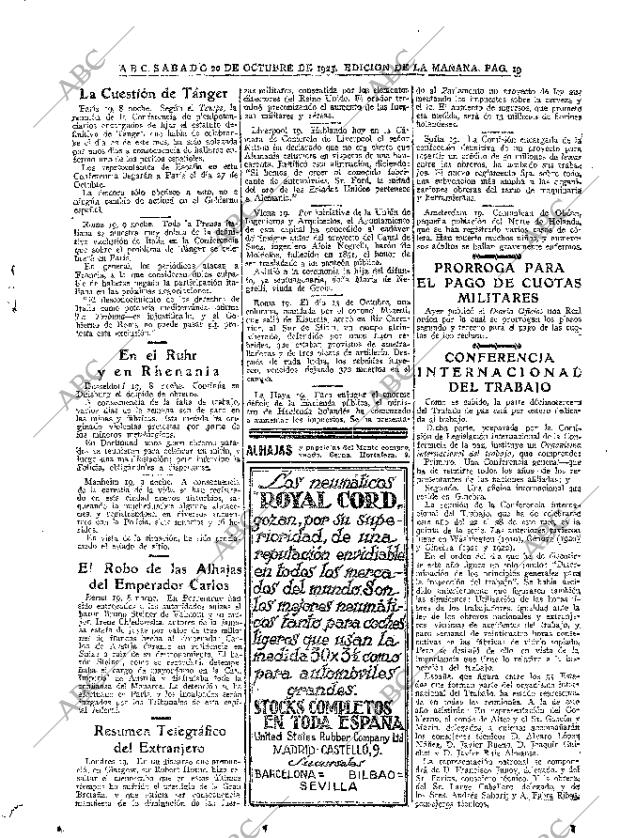 ABC MADRID 20-10-1923 página 19