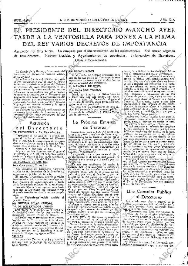 ABC MADRID 21-10-1923 página 17