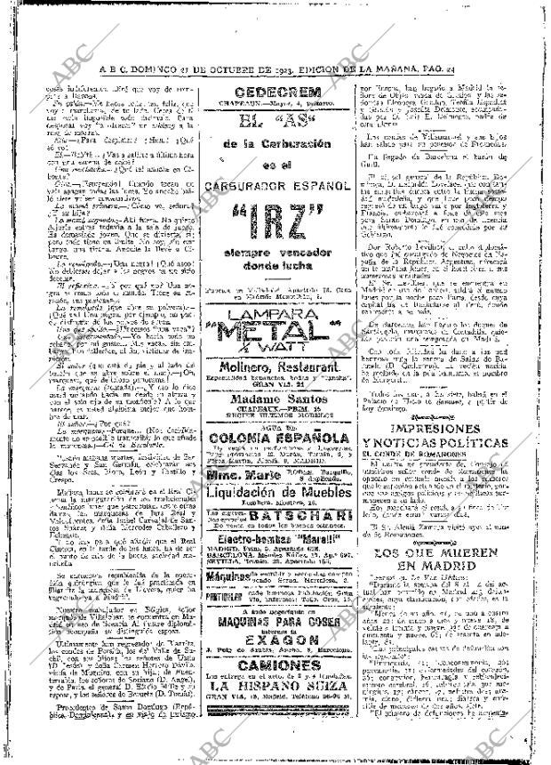 ABC MADRID 21-10-1923 página 24