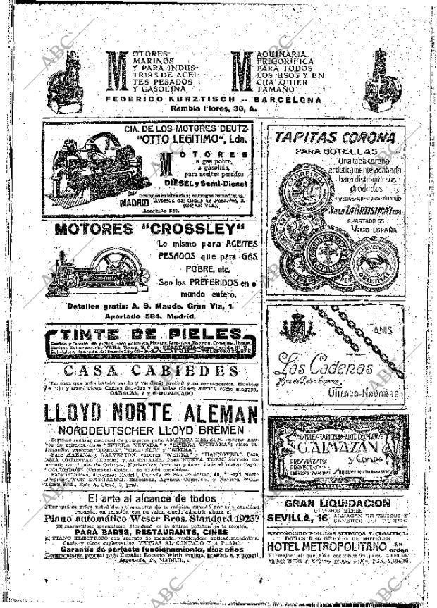 ABC MADRID 21-10-1923 página 38