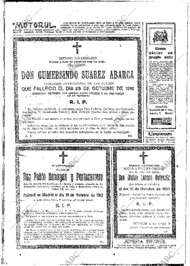 ABC MADRID 21-10-1923 página 40
