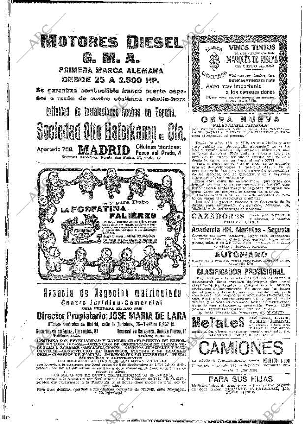 ABC MADRID 21-10-1923 página 42